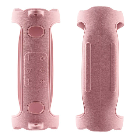 Portable Bluetooth Speaker Carry Silicone Case,Soft Protective Sleeve Cover with Shoulder Strap for JBL Charge 6 Speaker