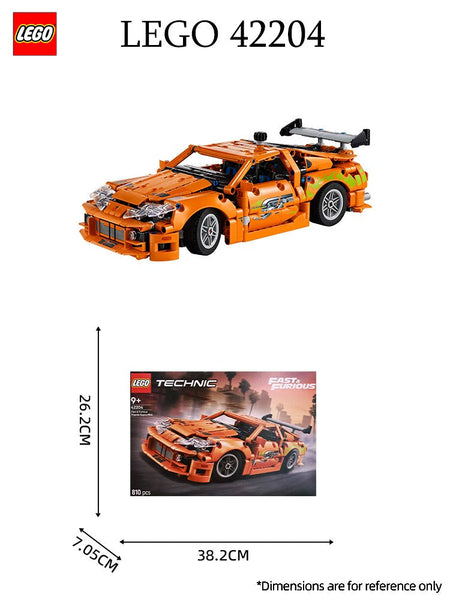Lego 42204 Toyota Supra Mk4 Mechanical Set Sports Car 2025 New Building Toy Building Blocks