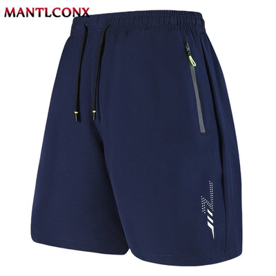 Breathable Running Jogging Men's Shorts Quick Dry Fashion Board Shorts Male Summer Elastic Casual Shorts Men Solid Color M-4XL