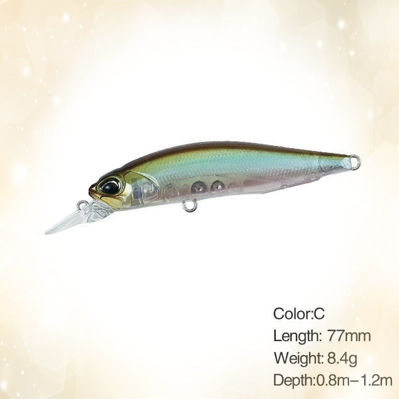 77mm 63mm Minnow Fishing Lure Wobbler Rozante 77SP Long Cast Hover Swaying Lure Jerkbait Artificial Bait Culter Alburnus Bait