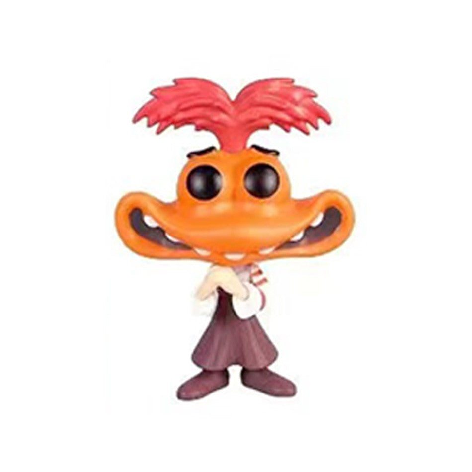 Anime inside out 2 Joy Anxiety Anger Sadness Disgust Fear POP Figure Action Toys Cartoon Movie PVC Doll Figurines