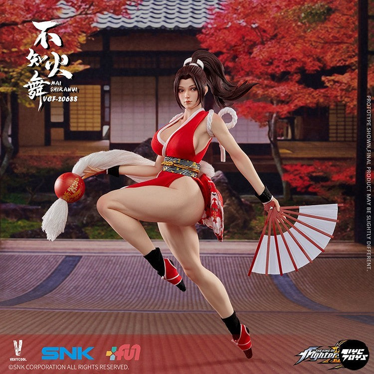 In Stock Genuine VERYCOO VCF-2068 SNK King Of Fighters 14 Mai Shiranui 1/6 Scale Female Action Figure KOF Collectible Model Toy