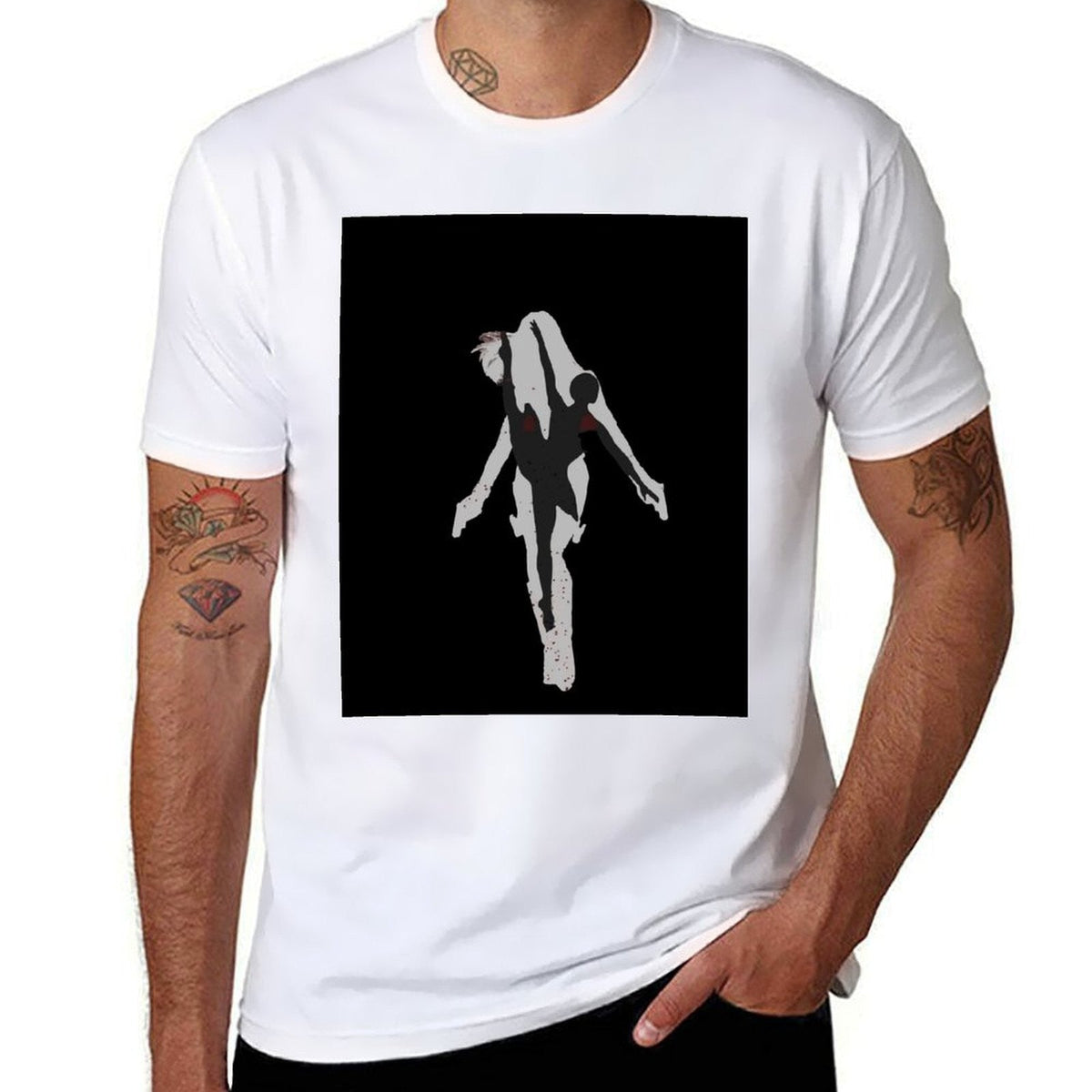 black widow artwork T-Shirt t shirt man luxury g man t shirts for men t shirt man plain T-Shirt