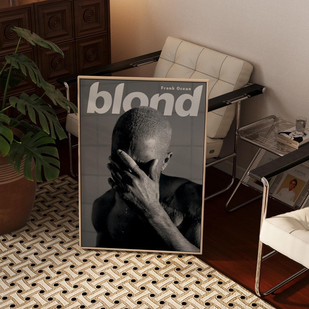 Frank Ocean Blond Album Prints Poster Pop Music Artists Canvas Painting for Living Room Home Decor Poster Fans Gifts-unframed