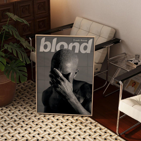 Frank Ocean Blond Album Prints Poster Pop Music Artists Canvas Painting for Living Room Home Decor Poster Fans Gifts-unframed