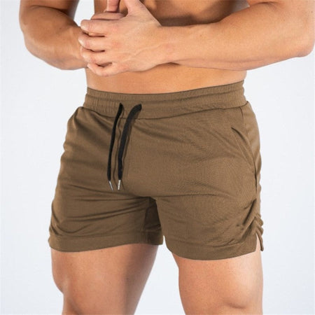 2024 Latest, Fast Drying Breathable Muscle Running Shorts, Marathon Seven Legs, Fitness Beach Pants, Tight Mesh Fabric, Hip Hop