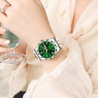 BANGWEI Woman Watch Luxury Elagant Classic Fashion ClockBusiness Casual Date Stainless Waterproof Luminous Quartz Ladies Watches