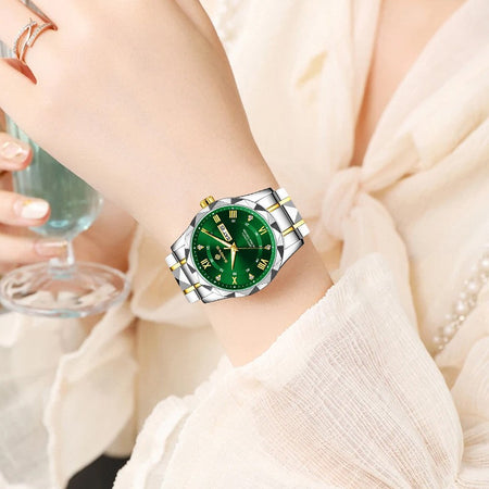 BANGWEI Woman Watch Luxury Elagant Classic Fashion ClockBusiness Casual Date Stainless Waterproof Luminous Quartz Ladies Watches