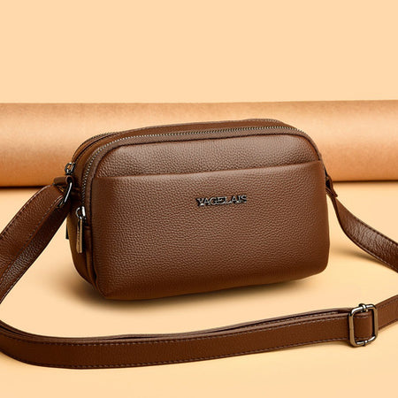Genuine Brand Luxury Crossbody Bag Women Bags Handbags Designer Soft PU Leather Top Quality Casual Ladies Shoulder Messenger Sac