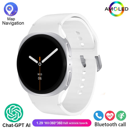 2026 Watch GPS Track Smart Watches For Men Women Sport Heart Rate Bluetooth Call NFC IP68 Waterproof Compass Smartwatch 8 Mini