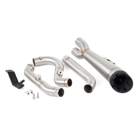 For Harley Dyna Low Rider / Fat Bob / Street Bob / Super Glid / Wide Glide Motorcycle Exhaust Link Pipe Slip-On exhaust pipe