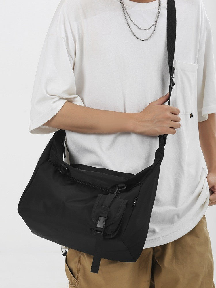 Men Messenger Bags Casual Waterproof Crossbody Bag Hold 14 inch Laptop Shoulder Bag Unisex Travel Gym Bag
