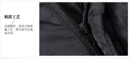 Mens Duck Down Padded Pants High Waist Men's Winter Business Pants Warm White Duck Down Padded Trousers Male Black PT-406