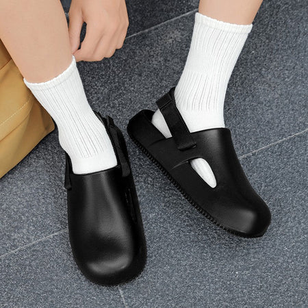 2025 New Casual EVA Sandal Men'S Non-Slip Flip-Flop Mule Design Comfortable Breathable Slip-On Lazy Shoes Adults Home Slippers