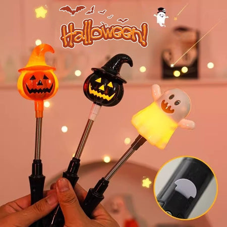 Halloween Shakeing Stick Glow in The Dark Luminous Glow Sticks Halloween Party Favors Day of The Dead Cosplay Party Accessories