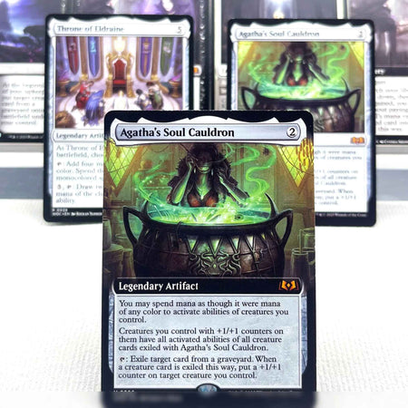 WOT SPG LCC WOE LCI HOLO4-02 TCG Cards for Home Play magical Proxy the Mana Crypt Rhystic Study Lord of Underworld gather