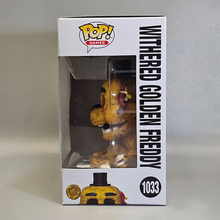 Withered Golden Freddy 1033 Figures FUNKO POP Five Nights at Freddy's 3.9inch Vinyl Figure Collectible Limited Edition Toy Gift