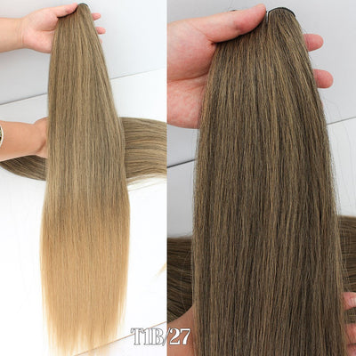 Russia Straight Hair Weave Bundles 65cm 200G Fiber Synthetic Hair Extensions Bio Protein Heat Resistant Ponytail Cosplay Hair
