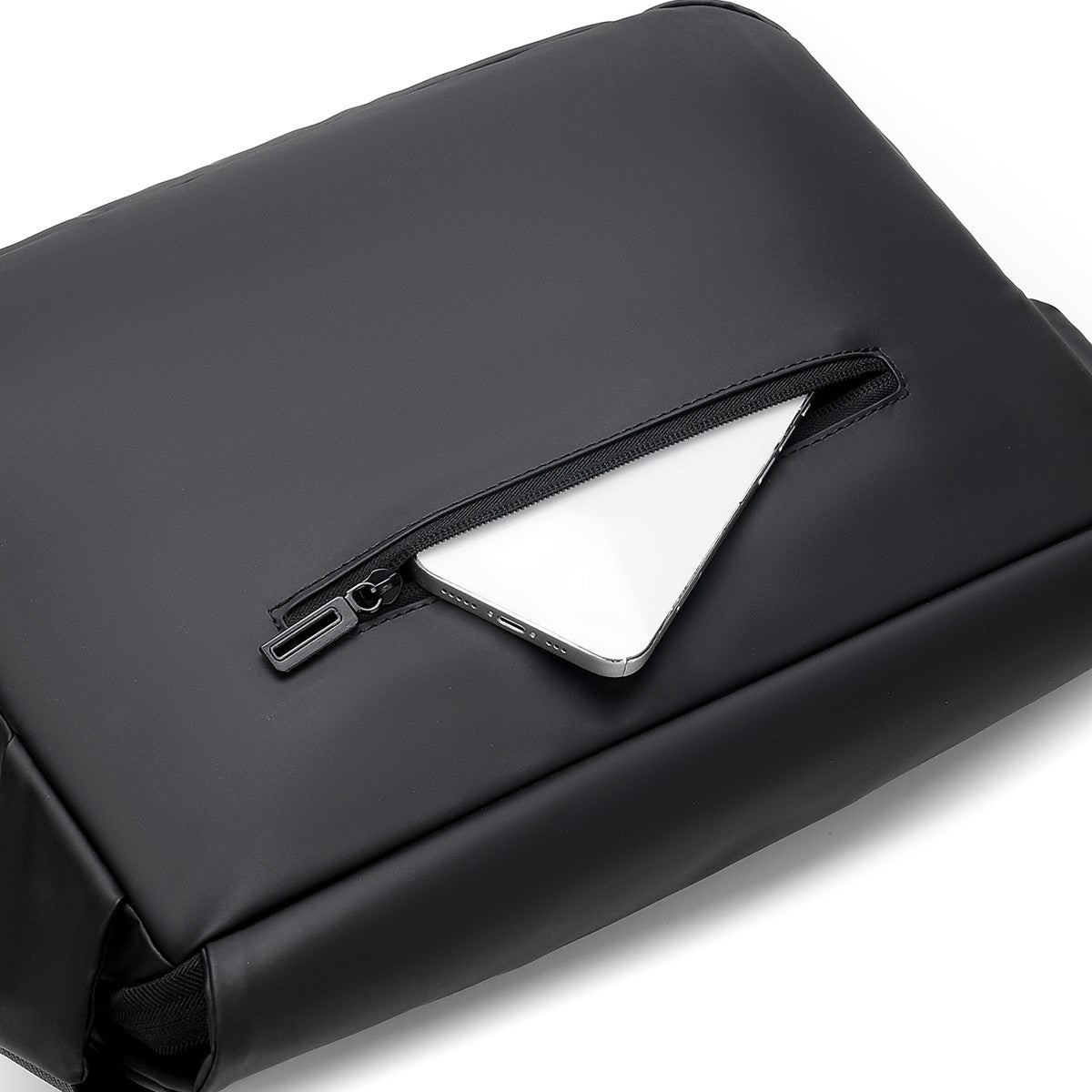 Minimalist Black Men's Shoulder Bag Male High Quality Waterproof Briefcase Crossbody Bag Business Style Messenger Bags for Men
