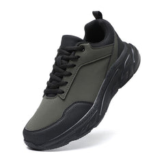 Autumn Men Sneakers Thick Soled Casual Shoes Men Cushioning Sports Shoes Outdoor Waterproof Walking Shoes Plus Size 39-48