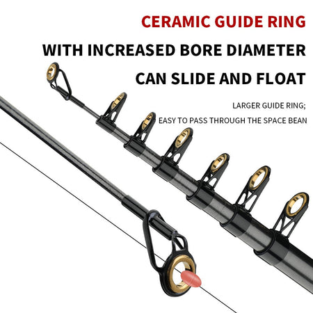 Portable Mini Sea Rod 33cm Closed Length Carbon Fiber Spinning Rod Travel Fishing Pole Rock Rod