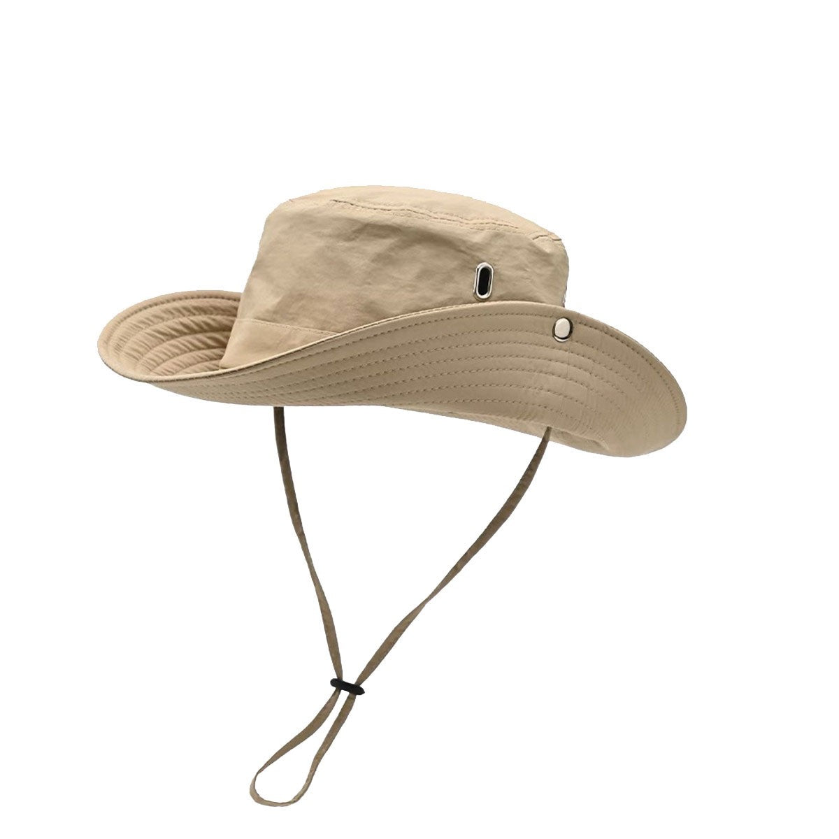 Men Silver Porosity of Quick Drying Material Bucket Hats Fishermen Caps Outdoor Casual Cap Men Sunscreen Hat Adventure Hat