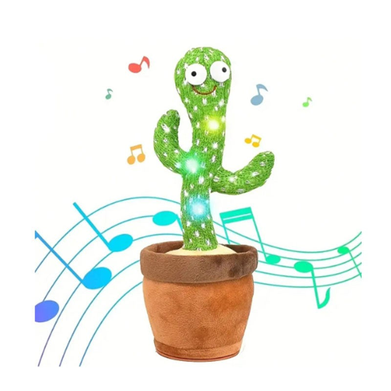 Talking, Recording ,Dancing Cactus Toys, Children's Electronic Plush Cactus Toys, 120 Songs, Children's Birthday Gifts