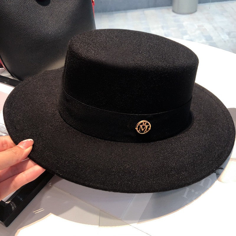 spring autumn fashion beach 2025 Women's hat fedoras elegant chapel Men's panama hat fascinator Wedding picture felt Bowler new