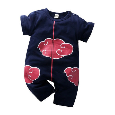 Newborn Costume Baby Anime Romper Boy Kakashi Akatsuki Chopper Zoro Vegeta Cosplay Clothes Infant Jumpsuit Clothes 0-18 Months