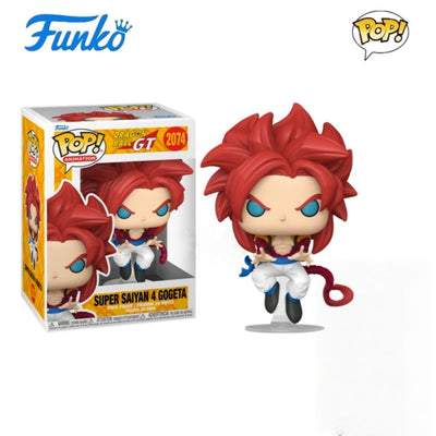 Super Saiyan 4 Series Goku Anime Figure Goku Vegeta Gogeta Android 17 Model Doll Funko Pop Limited Edition Original Toy Gifts