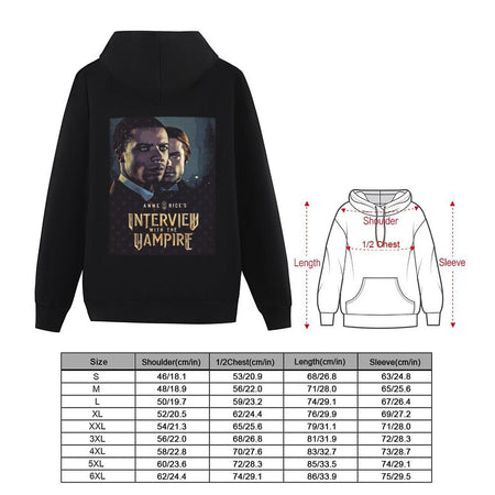 Interview with the Vampire Hoodie male clothes hooded shirt autumn clothes designer hoodies