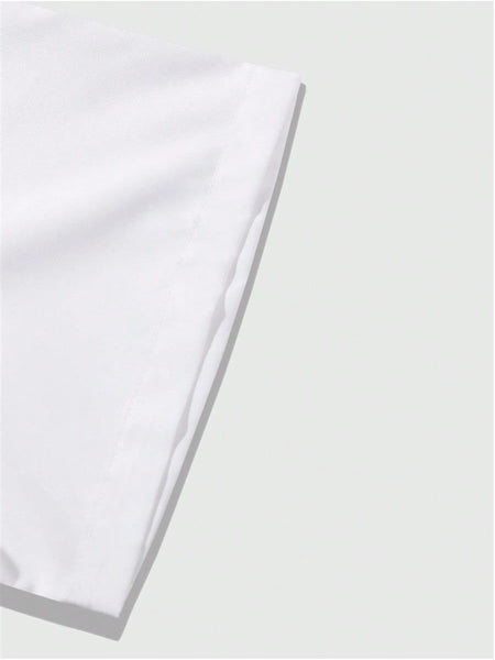2024 Summer Shirt Men Hawaiian Men Short Sleeve Love Button Lapel Shirt Print Men Beach Travel Leisure Oversized XS-5XL
