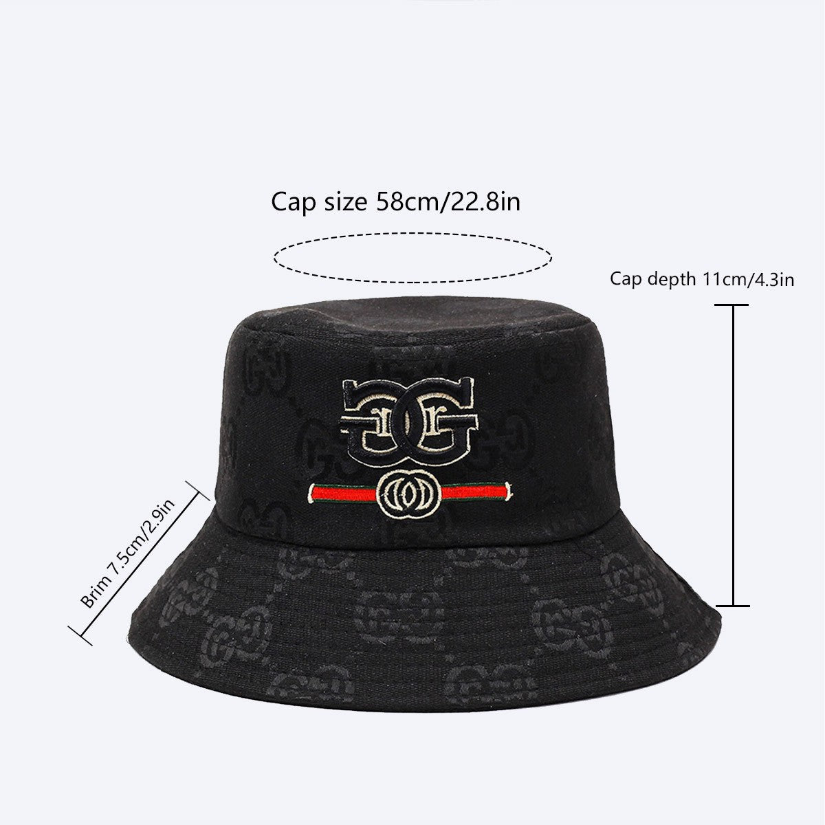 Spring and Summer Men's Bucket Hat Outdoor Uv Protection Wide-Brimmed Panama Hunting Hiking Hat Net Fisherman Hat Beach Sunscree