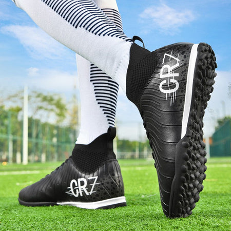 Professional Mens Soccer Shoes Women Football Boots Studded Society Turf Cleats Adults TF/FG Training High-Quality Sneakers