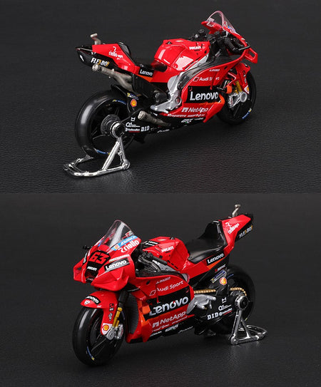 Maisto 1:18 NEW 2023 Ducati Lenovo Team  #1 Bagnaia Champion Moto GP Racing casting alloy motorcycle Model collection gift toy