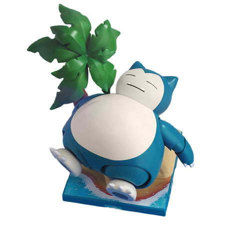 Original Blokees Pokemon Adventure Prologue Snorlax Cinderace Scyther Lucario Action Figure Model Assembling Toys Birthday Gifts