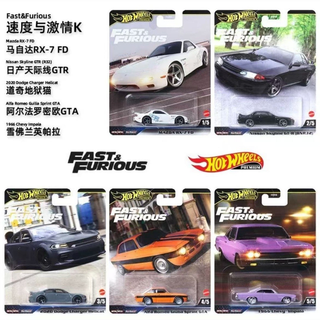 Original Hot Wheels Fast & Furious Car Model 1/64 2025 Lamborghini Porsche Honda Toyota Model Collect Alloy Car Models Toys Gift