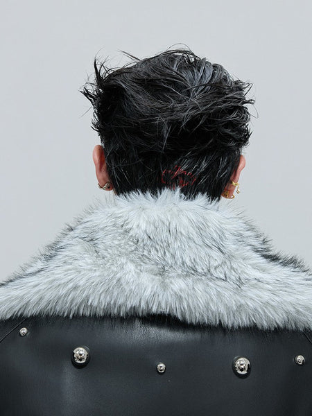 LUZHEN Winter Fashion High Quality Reversible Design Fur Liner Warm Leather Parka Men Original 2025 New Niche Padded Coat JY4797