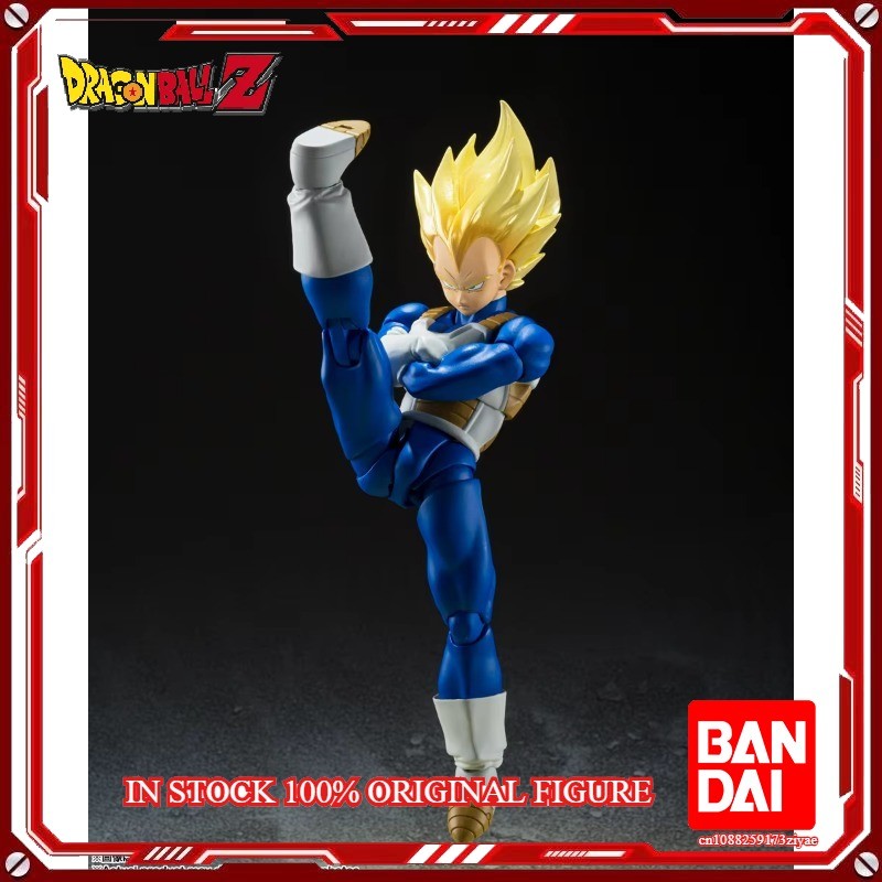 In Stock 100% Original BANDAI SPIRITS S.H.Figuarts Vegeta AWAKENED SUPER SAIYAN BLOOD  Anime Figure Model Action Toys Gifts