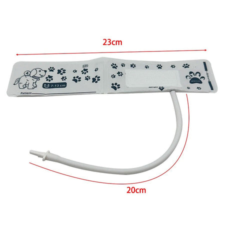 Pet & Animal Blood Pressure Monitoring Cuff, PVC Hose, Blood Pressure Measurement Cuff for Mice/Rabbits/Cats/Dogs/Cattle