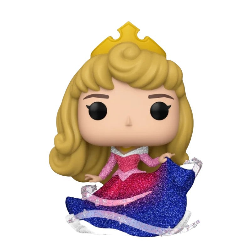 Pop! Disney Princess Aurora (Diamond) #1591 Action Figure Funko Collectible Vinyl Figures Model Toys Q Version Statue Doll Gifts