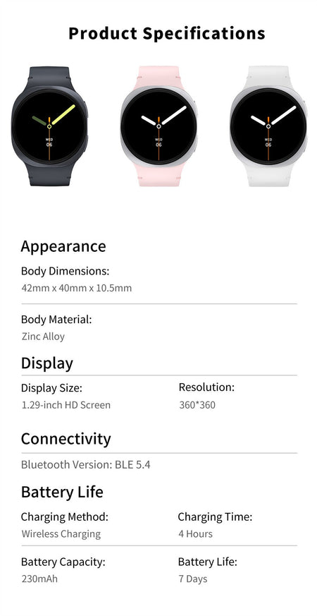 2026 Watch GPS Track Smart Watches For Men Women Sport Heart Rate Bluetooth Call NFC IP68 Waterproof Compass Smartwatch 8 Mini