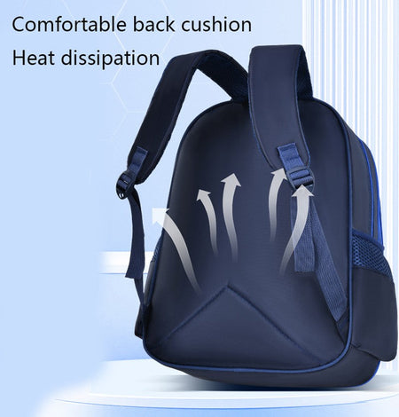 Fashion Kid Backpack Children's Shoulder Bag Blue Boys School Bag Football Matches Pattern Backpack Kids Girl Boutique Gift