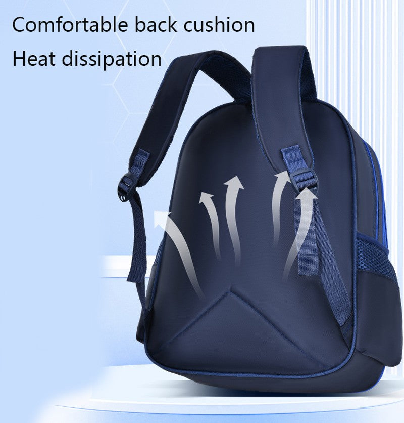 Fashion Kid Backpack Children's Shoulder Bag Blue Boys School Bag Football Matches Pattern Backpack Kids Girl Boutique Gift