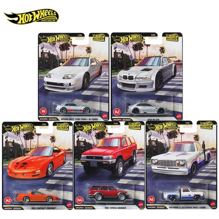 Original Hot Wheels Boulevard 29 Car Model 1/64 Scale Die-Cast Car BMW NISSAN TOYOTA DODGE Iron Bottomed Rubber Tire Alloy Model