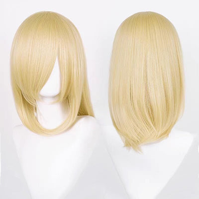 Cosplay Wigs Multicolor 16 Inch Short Straight Men's Wig Synthetic Heat Resistant Wigs for Anime Cosplay Halloween Party Use