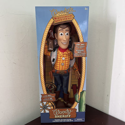 Toy Story 4 Talking Woody Jessie Action Figure Sing Soft Cute  Anime Figure Decoration Birthday Model Gift Toys
