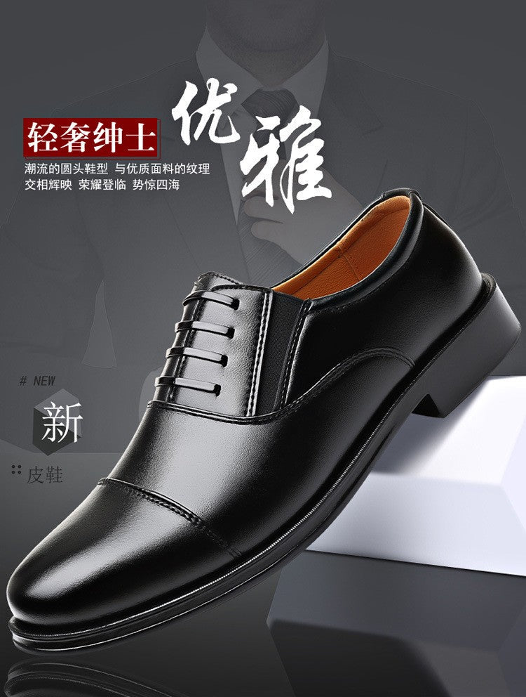 Mens Formal Leather Shoes Slip on Dress Wedding Casual Flats Luxury Walking Oxfords Office Work Zapatos Para Hombre Plus Size