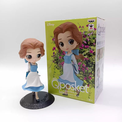 Original Qposket Disney Princess Ice And Snow Strange Love Elsa Ariel Belle Aurora Snow White Mermaid Mulan Cute Toy Doll
