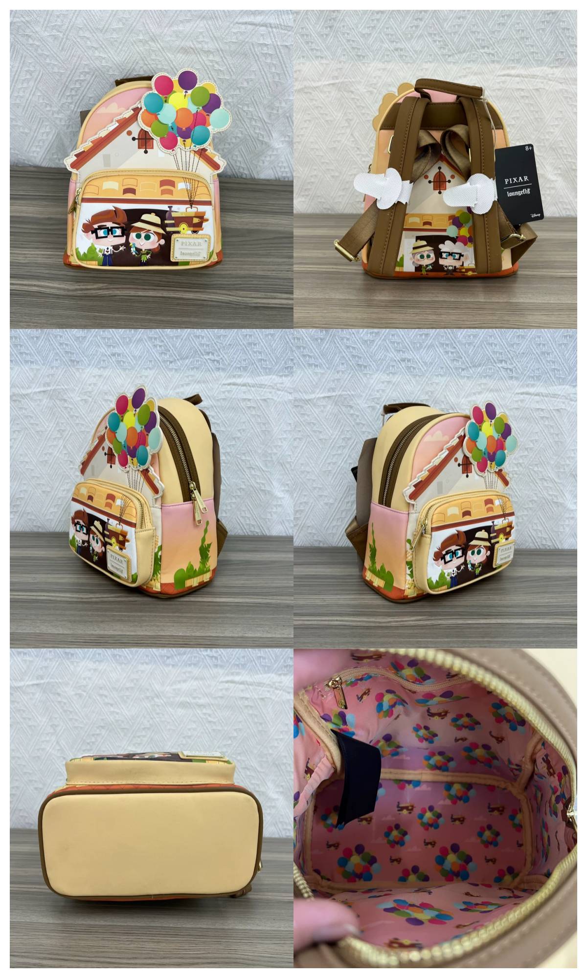 Loungefly Pixar Toy Story Backpack Mini Children'S Printed Backpack Cartoon Fashion Cute Girls Travel Bag Kids Birthday Gift